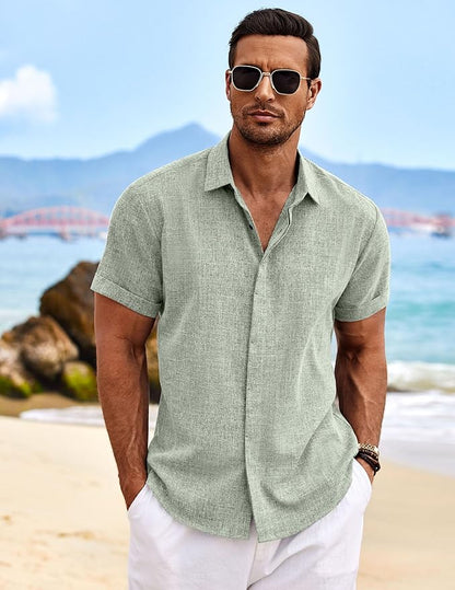 Damir™ - Camicia di lino estiva