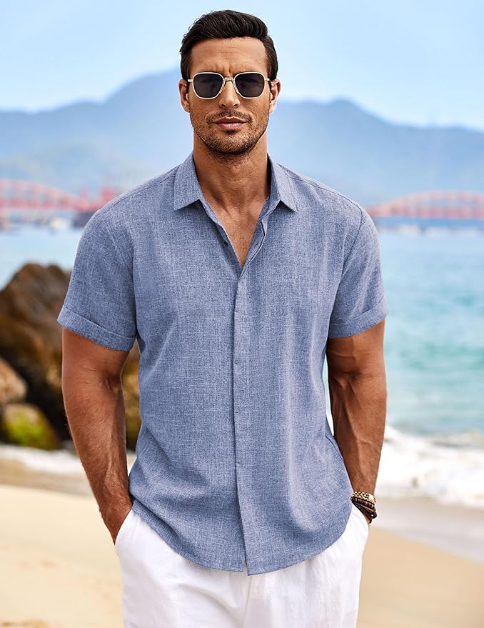 Damir™ - Camicia di lino estiva